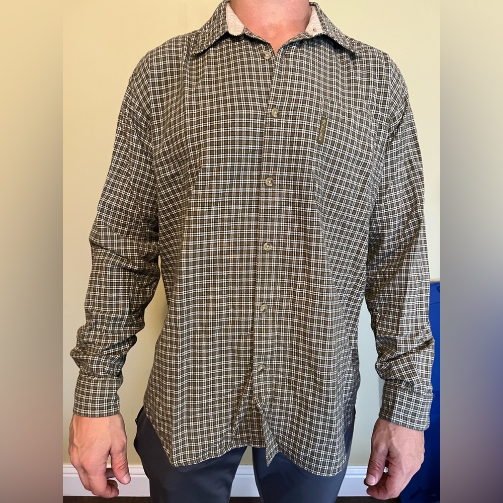 Columbia Men’s Flannel Button Down Shirt